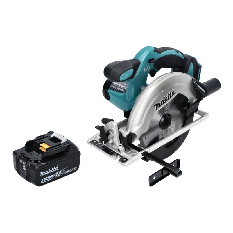 Finale Aktion Makita DSS 611 T1 Akku Handkreissäge 18 V 165 mm + 1x Akku 5,0 Ah - ohne Ladegerät