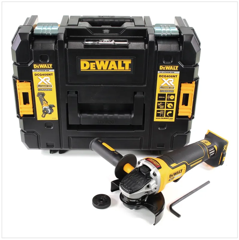 Jetzt Bestellen DeWalt DCG 406 NT Akku Winkelschleifer 18V 125mm Brushless Solo + TSTAK - ohne Akku, ohne Ladegerät