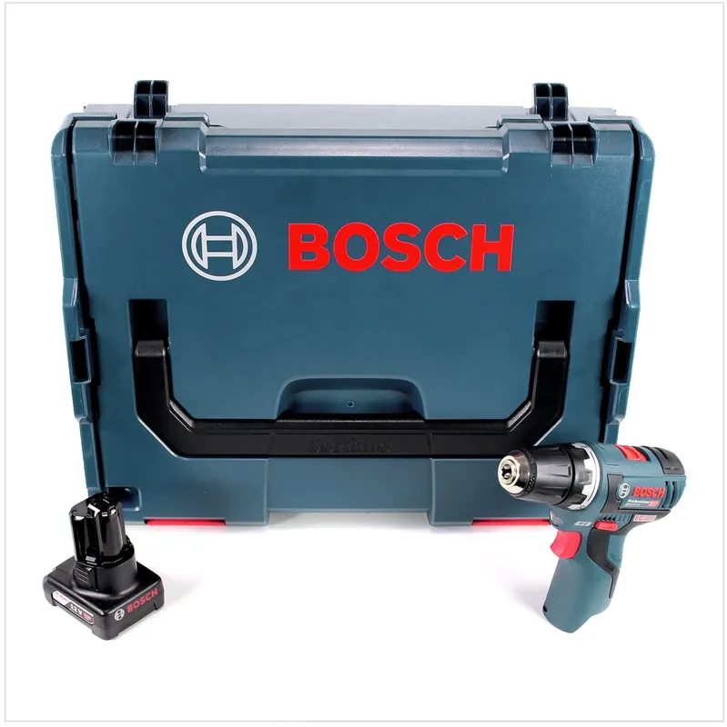 Neu Bosch GSR 12V-20 Professional Akku Bohrschrauber Brushless 20Nm + L-Boxx + 1x Akku 6,0Ah - ohne Ladegerät