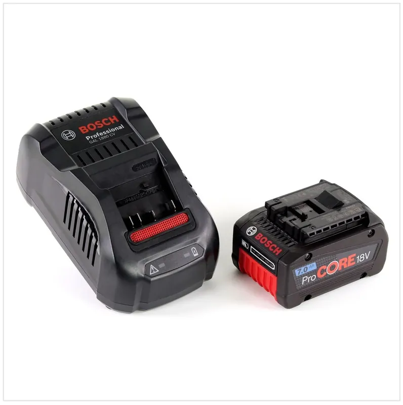 Schneller Versand Bosch Starter-Set 18 V mit 1x GBA 18V 7,0 Ah / 7000 mAh ProCORE Professional Li-Ion Einschub Akku + GAL 1880 CV Ladegerät