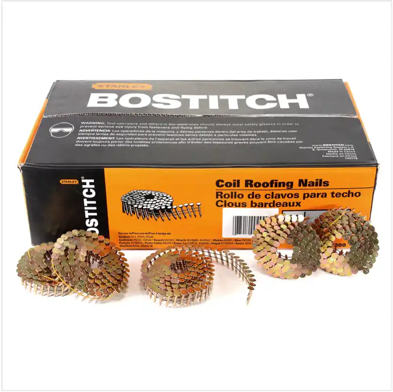 Bostitch CR19GAL Galvanisierte Dachpappnagel 3.05-19 GAL8 7.2M 3/4" / 19 mm glatt - 7200 Stück Saisonangebot