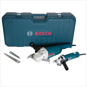 Bosch Professional GWS 22-230 JH Winkelschleifer 2200 W 230mm + GWS 850 C Winkelschleifer 850 Watt 125mm in Transportbox ( 0615990H1Z ) Aktuell