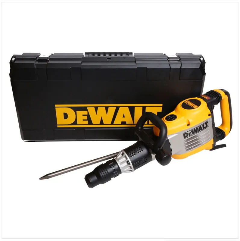 DeWalt D25902K-QS Abbruchhammer 1550W 19J SDS max + Spitzmeißel + Koffer Neu