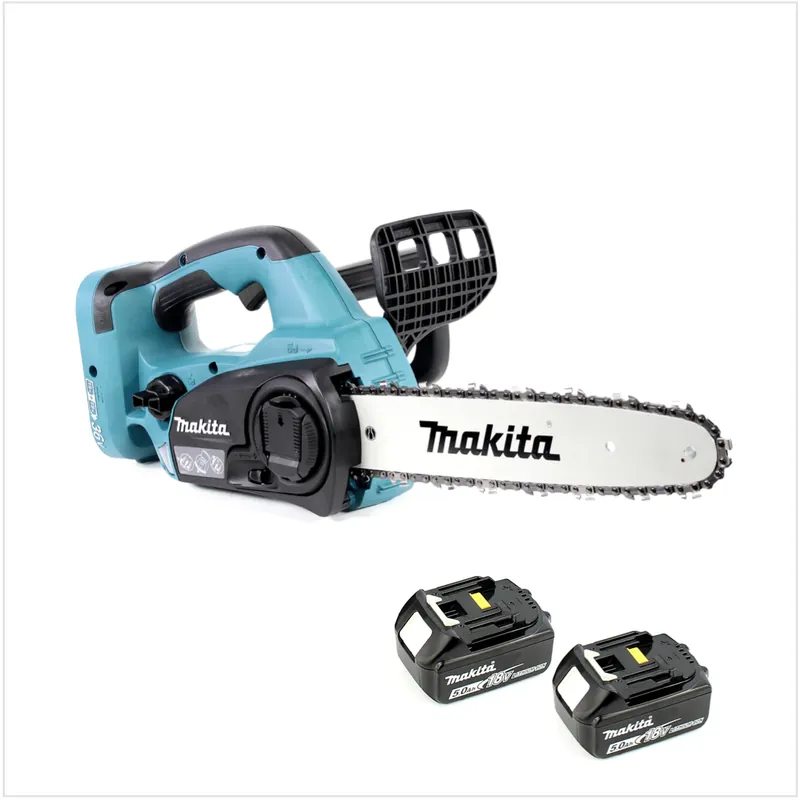 Preisknaller Makita DUC 302 T2 Akku Kettensäge 36V 30cm + 2x Akkus 5,0Ah - ohne Ladegerät