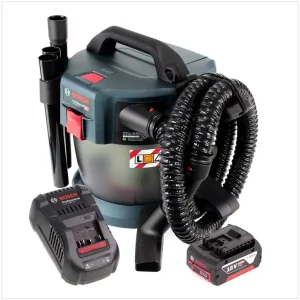 Abverkauf Bosch GAS 18V-10 L Professional Li-Ion Akku Staubsauger Nass- und Trockensauger + 1x GBA 6,0 Ah Akku + GAL 1880 CV Ladegerät