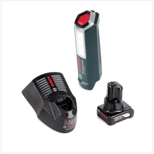Garantierte Lieferung Bosch Professional GLI 12V-300 Akku Lampe + 1x GBA 12V 6,0 Ah Akku + GAL 1230 Ladegerät