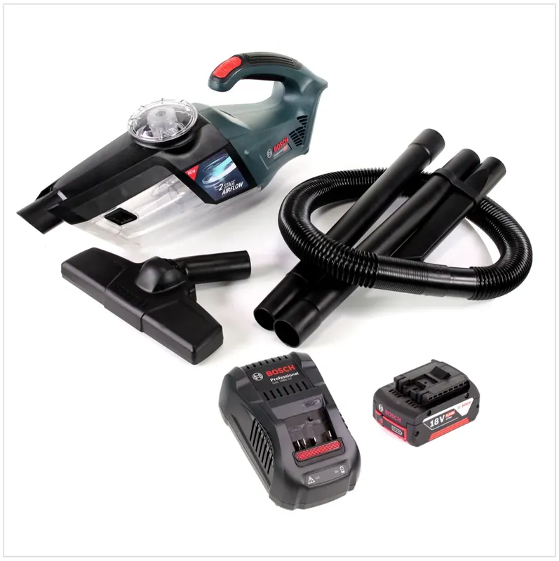 Bosch GAS 18V-1 Professional Li-Ion Akku Staubsauger Hand Sauger + 1x GBA 6,0 Ah Akku + GAL 1880 CV Ladegerät Bestpreis
