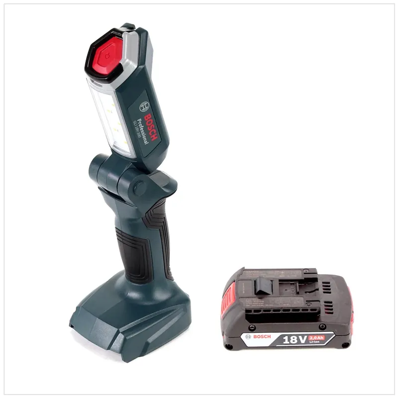 Wochenendangebot Bosch GLI 18V-300 Akku LED Lampe 18V 300lm + 1x 2,0Ah Akku - ohne Ladegerät