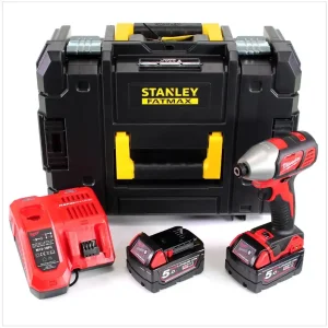 Neue Kollektion Milwaukee M18 BID 502C 18 V Li-Ion Akku Schlagschrauber + 2 x 5 Ah Akku + Ladegerät im TStak Koffer