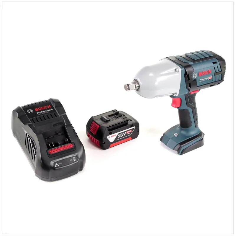 Bosch GDS 18 V-LI HT Akku Drehschlagschrauber 18V 650Nm 1/2" + 1x Akku 5,0Ah + Ladegerät Markenprodukt
