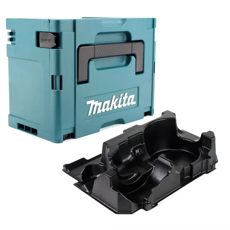 Expressversand Makita MAKPAC 3 Systemkoffer + Einlage für Makita DGA 504 / 505 / 506 / 508