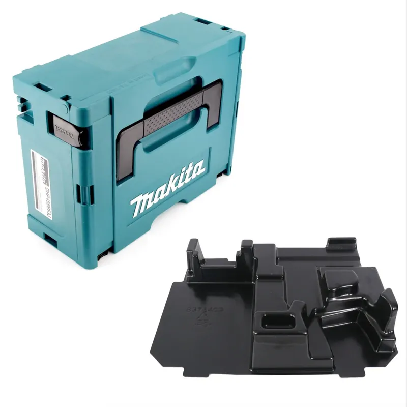 Echt Makita MAKPAC 2 Systemkoffer + Einlage für Makita DST 221 und BPT / DPT 351