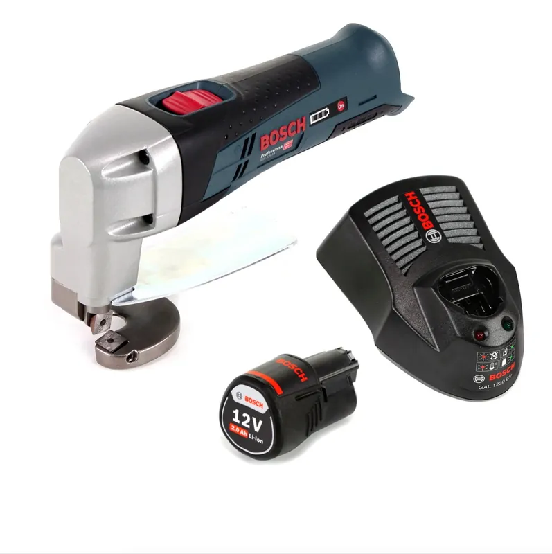 Bosch GSC 12 V-13 Akku Blechschere L-Boxx ready + 1x Akku 2,0Ah + Ladegerät Jetzt Kaufen