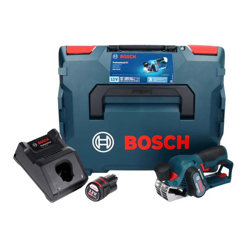 Angebot Bosch GHO 12V-20 Professional Akku Hobel 12 V Brushless + 1x Akku 3,0 Ah + Ladegerät + L-Boxx