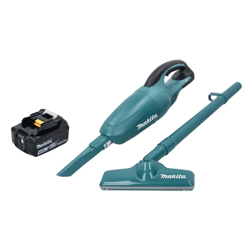 Neue Kollektion Makita DCL 180 M1 Akku Staubsauger 18 V Grün + 1x Akku 4,0 Ah - ohne Ladegerät