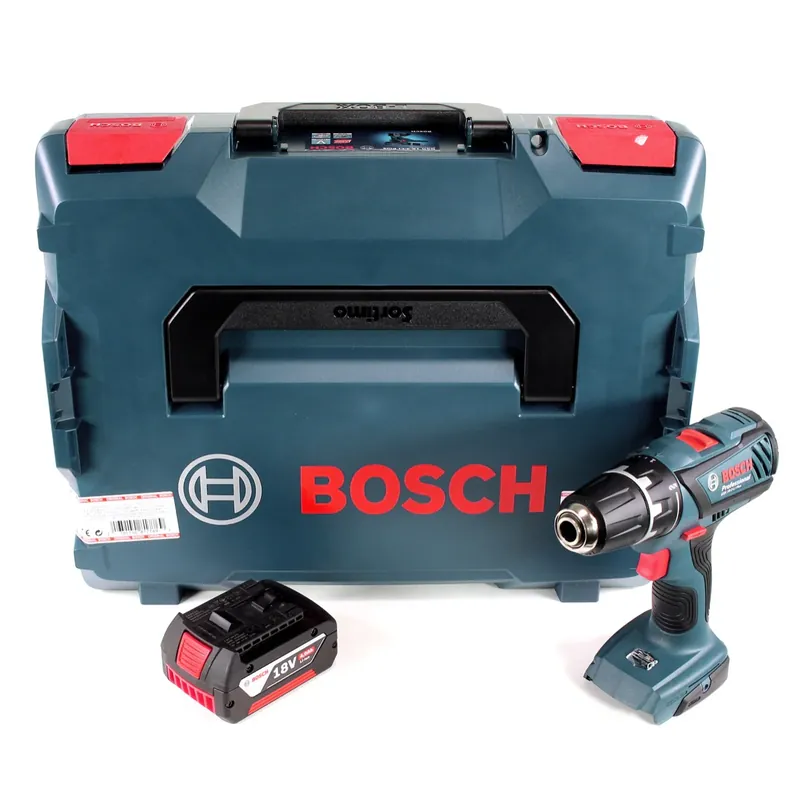Bosch Professional GSR 18-2-Li Plus 18 V Akku Bohrschrauber in L-Boxx + 1x 4,0 Ah Akku - ohne Ladegerät Preiswert