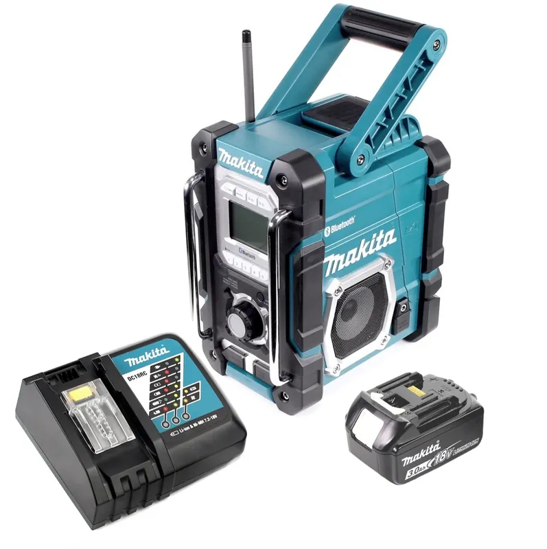 Sichere Zahlung Makita DMR 106 RF1 Akku Baustellen Radio 7,2-18V + 1x Akku 3,0Ah + Ladegerät