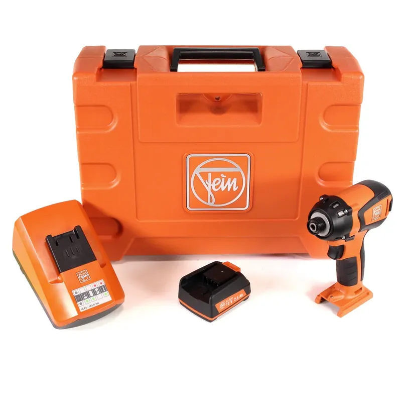 FEIN ASCD 12-150 W4C Brushless Li-Ion Akku Schlagschrauber in Werkzeugkoffer + 1x 2,5 Ah Akku + Ladegerät Heißes Angebot