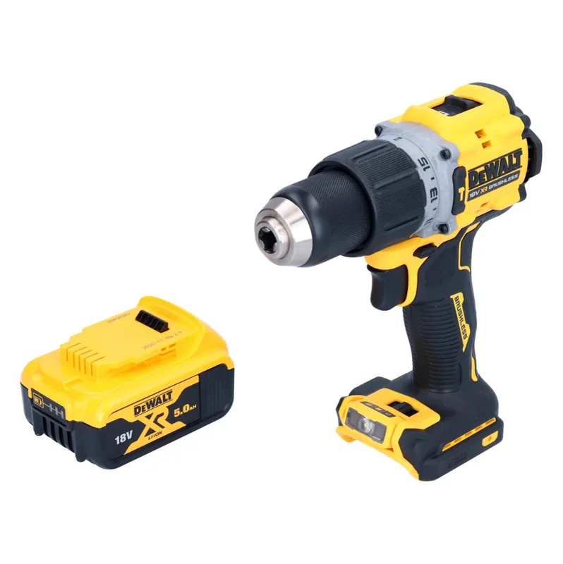 DeWalt DCD 805 N Akku Schlagbohrschrauber 18 V 90 Nm Brushless + 1x Akku 5,0 Ah - ohne Ladegerät Heißes Angebot