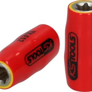KS TOOLS 3/8" Torx-E-Stecknuss mit Schutzisolierung, E6 ( 117.2378 ) Versand Am Gleichen Tag