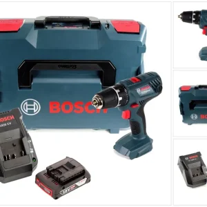 Abverkauf Bosch Professional GSR 18V-21 Akku Bohrschrauber 18V 55Nm + 1x Akku 2,0Ah + Ladegerät + L-Boxx