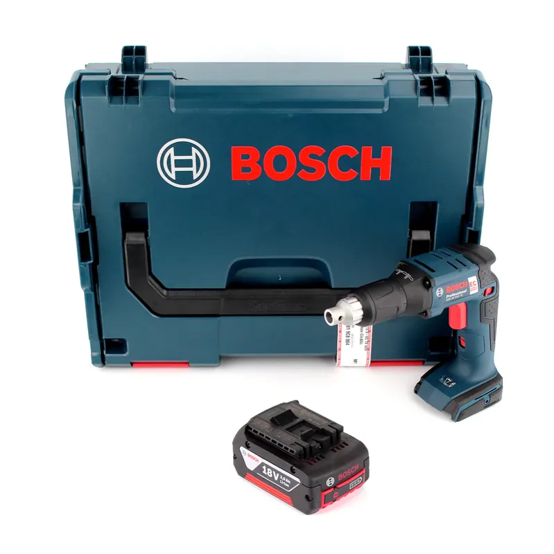 Rabatt Bosch GSR 18 V-EC TE Akku Trockenbohrschrauber 18V 25Nm Brushless + 1x Akku 3,0Ah + L-Boxx - ohne Ladegerät