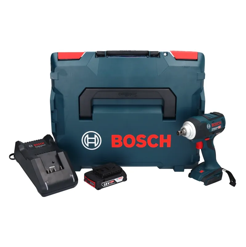Bosch GDS 18V-300 Akku Schlagschrauber 18 V 300 Nm 1/2" Brushless + 1x Akku 2,0 Ah + Ladegerät + L-Boxx Letzte Chance