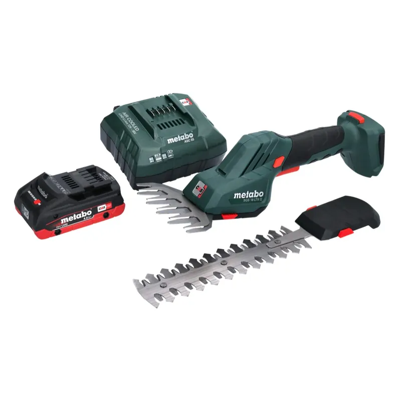 Metabo SGS 18 LTX Q Akku Gras und Strauchschere 18 V + 1x Akku 4,0 Ah + Ladegerät Bestseller