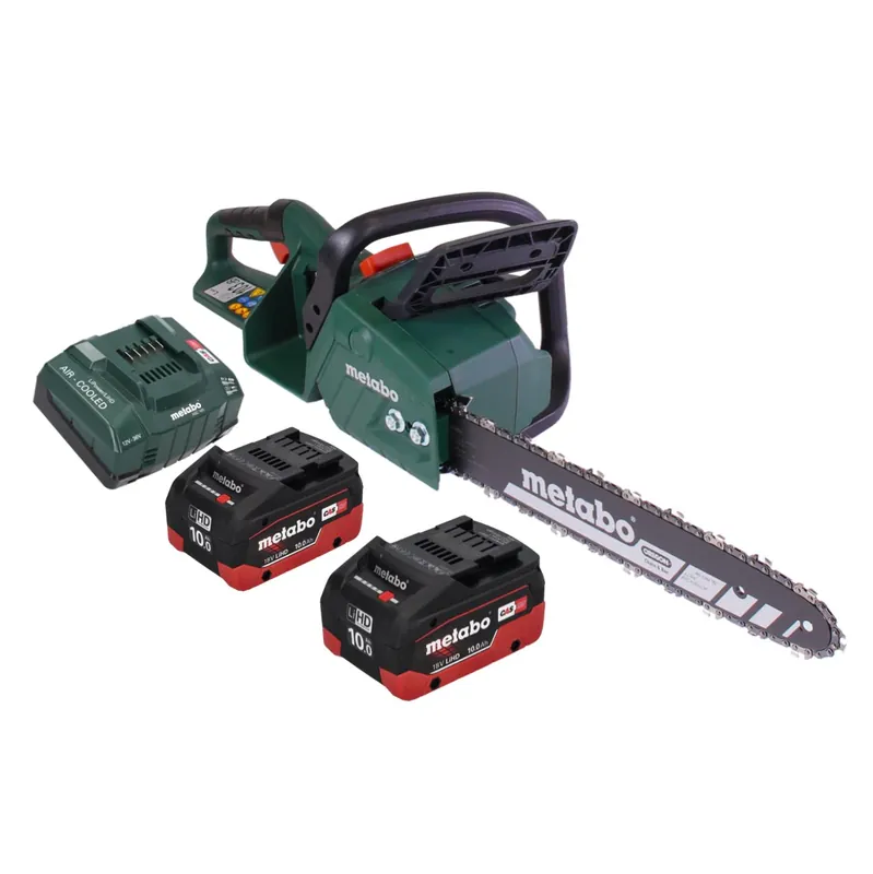 Metabo MS 36-18 LTX BL 40 Akku Kettensäge 36 V ( 2x 18 V ) 40 cm 22 m/s Brushless + 2x Akku 10,0 Ah + Ladegerät Finale Aktion
