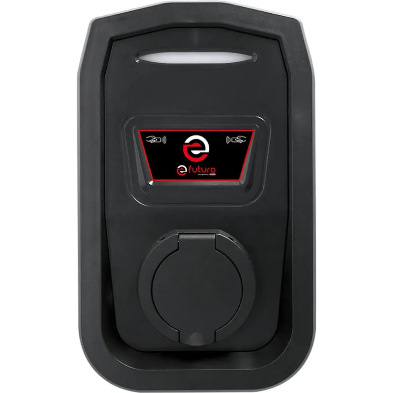 KS TOOLS efuturo Wallbox mit Typ 2 Steckdose, 1 Phase, bis zu 7,4 kW, 32 A, 230 V, Mode 3, mit RFID Zugangskontrolle, ohne Stromzähler ( 117.7577 ) Top-Preis
