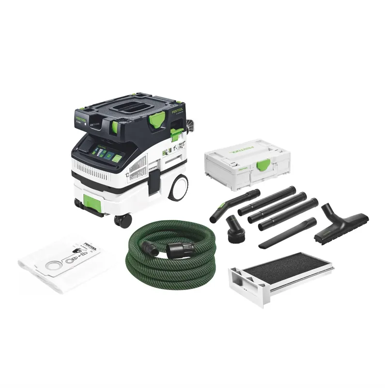 Begrenztes Angebot Festool CTL MINI I CLEANTEC Absaugmobil 10 l Staubkl. L + Nassfilter + 6x Filtersack + Reinigungsset RS-ST D 27/36-Plus im Systainer