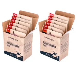 Saisonangebot Toolbrothers TURTLE Schleifset 2 Packungen 120x Schleifscheiben 125mm Klett 8 Loch je 20x P40 / P60 / P80 / P120 / P180 / 240 für Hartholz, Weichholz, Lack, Stein, Stahl, Aluminium, Furnier