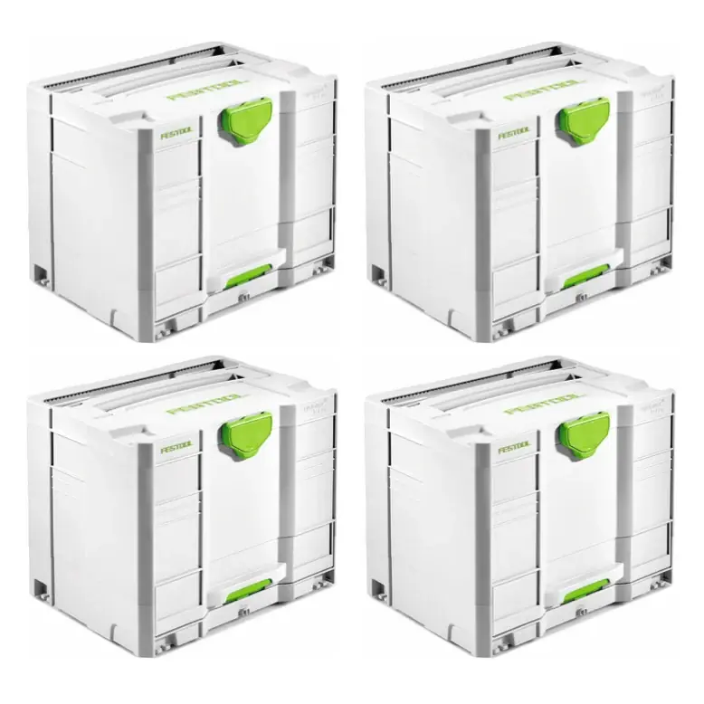 Festool Systainer T-LOC SYS-COMBI 3 Werkzeugkoffer 4 Stk. ( 4x 200118 ) 396 x 296 x 322 mm Saisonangebot