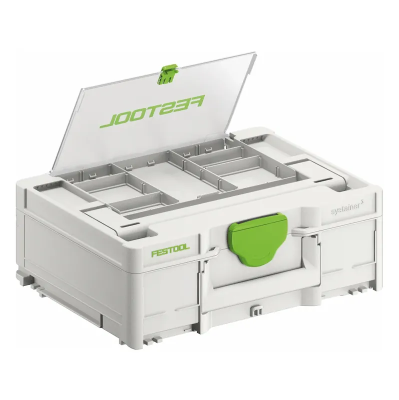 Begrenztes Angebot Festool SYS3 DF M 137 Systainer Werkzeugkoffer mit Deckelfach ( 577346 ) 396 x 296 x 137 mm 10,4 l koppelbar
