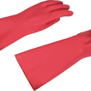 KS TOOLS Elektriker-Schutzhandschuh mit Schutzisolierung, Größe 8, rot ( 117.2315 ) Preisreduziert