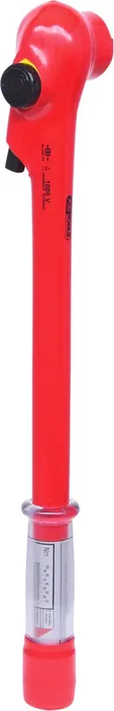 KS TOOLS 1/2" Drehmomentschlüssel mit Schutzisolierung und Umschalt-Ratschenkopf, 20-100Nm ( 117.1302 ) Heißes Angebot