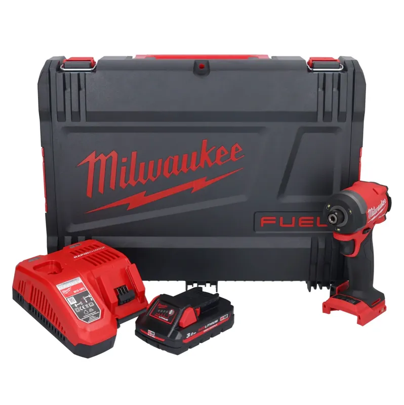 Aktuell Milwaukee M18 FID3-301X Akku Schlagschrauber 18 V 1/4" 226 Nm Brushless + 1x Akku 3,0 Ah + Ladegerät + HD Box