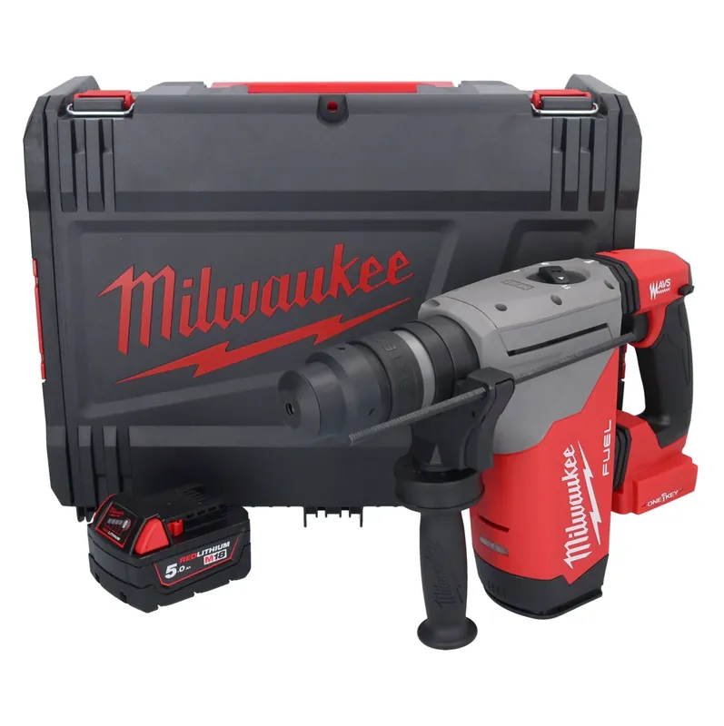 Knallerangebot Milwaukee M18 ONEFHPX-501X Akku Kombihammer 18 V 5,0 J Brushless + 1x Akku 5,0 Ah + HD Box - ohne Ladegerät