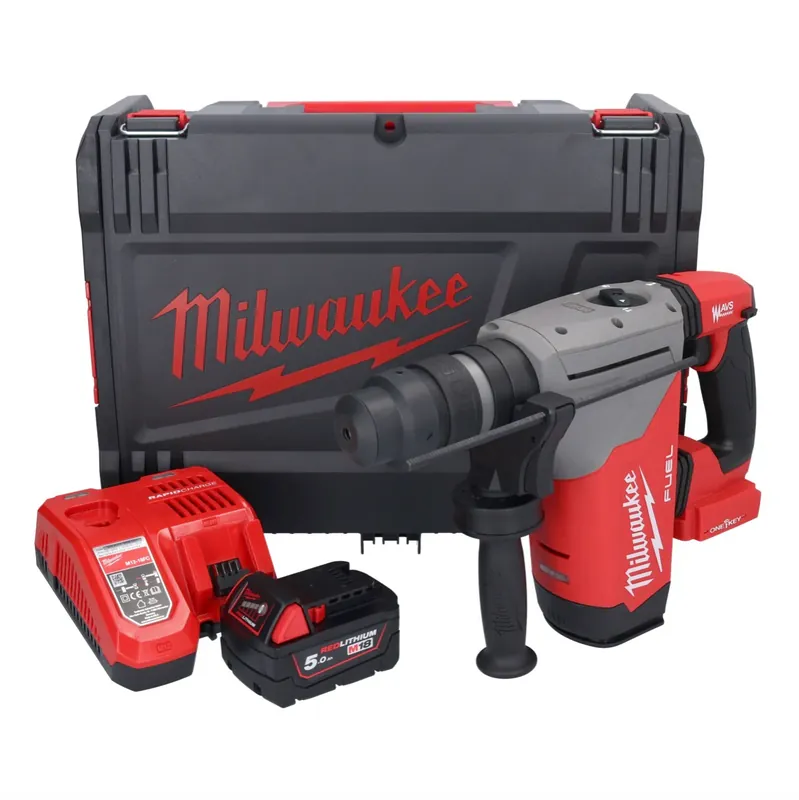 Beliebt Milwaukee M18 ONEFHPX-501X Akku Kombihammer 18 V 5,0 J Brushless + 1x Akku 5,0 Ah + Ladegerät + HD Box