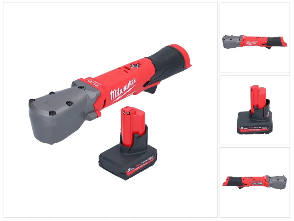 Bestpreis Milwaukee M12 FRAIWF38-501 Akku Winkelschlagschrauber 12 V 3/4" 270 Nm Brushless + 1x Akku 5,0 Ah - ohne Ladegerät