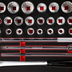 Preis Gesenkt KS TOOLS 3/4'' Steckschlüssel-Satz in Schaumstoffeinlage, 32-tlg ( 811.0032 )