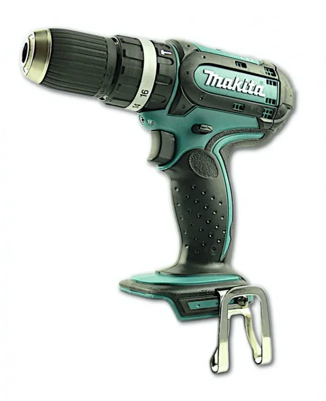 Geprüft Makita BHP 452 RFE 18V Li-ion Akku Schlagbohrschrauber + 2x Makita AKKU 3,0 Ah + DC18RC + Koffer