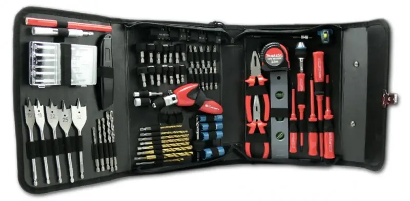 Schnäppchen Makita 96-tlg. Elektriker Werkzeugset mit Tasche P-46517