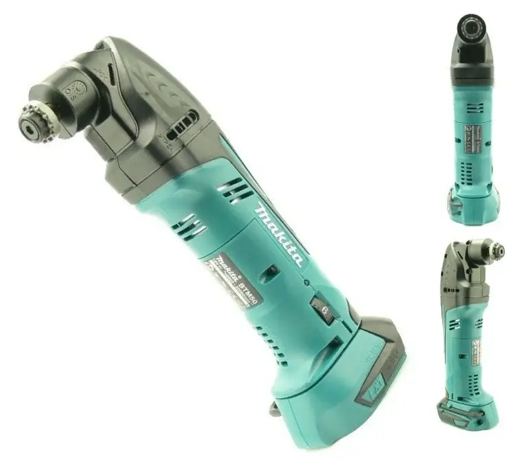 Geprüft Makita BTM 50 18V Li-ion Akku Multifunktion Werkzeug + Makita Koffer inkl. 8 teiliger Werkzeugset