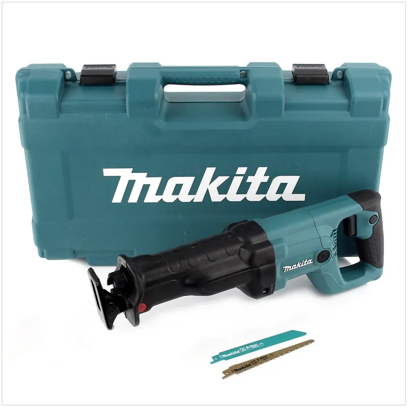 MAKITA JR 3050 T Säbelsäge Reciprosäge + 2er Pack Sägeblätter + Makita Koffer Nur Für Kurze Zeit