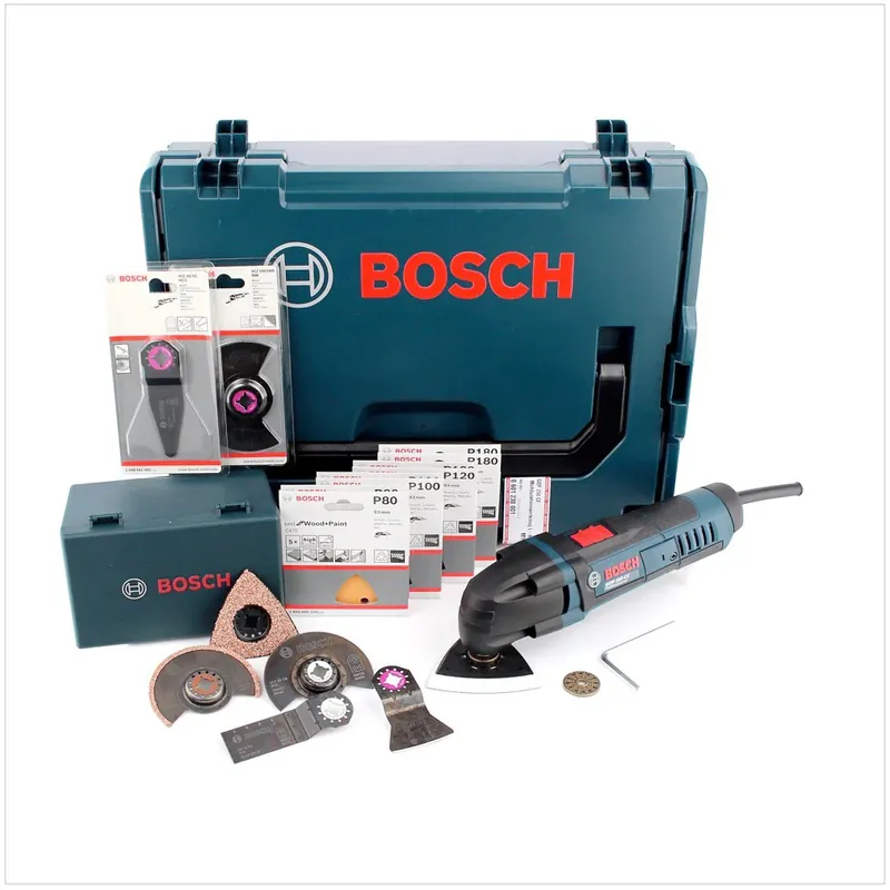Bosch GOP 250 CE Professional 250W Multifunktionswerkzeug mit 48 tlg. Zubehör-Set in L-Boxx ( 0601230001 ) Kracherpreis