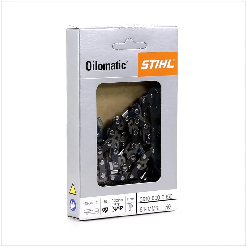 Bestseller STIHL Oilomatic Sägekette Picco Micro Mini 3 (PMM3) Halbmeißel 3/8"P 1,1mm 35 cm ( 36100000050 )