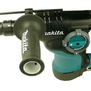 Makita HR 2811 FT Kombihammer + Bohrfutter + D-42444 SDS-Plus Bohrer-Meißel-Set 17 tlg. im Alu Koffer Super-Preis