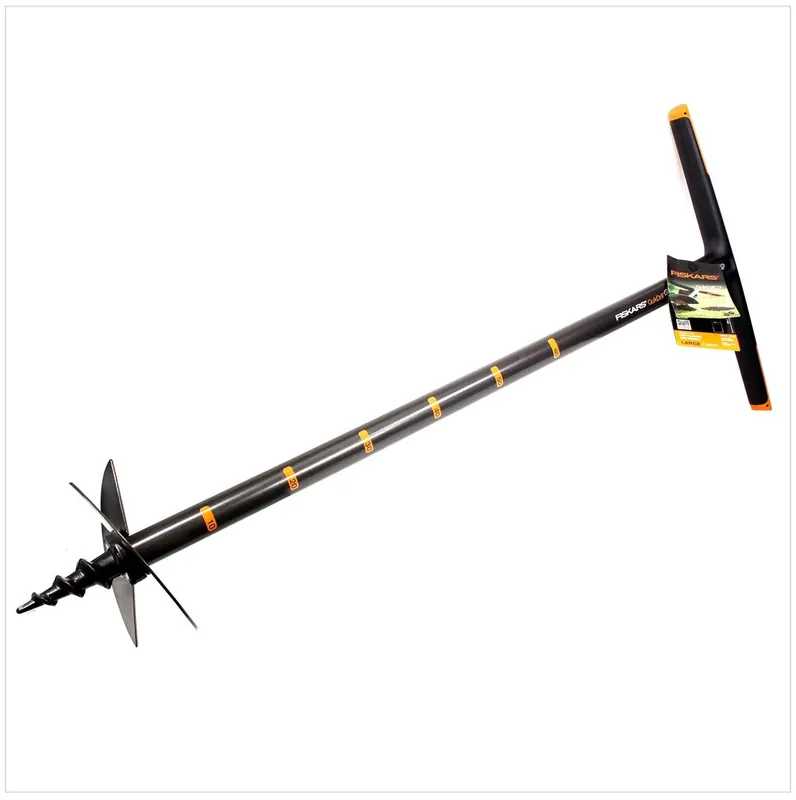 Fiskars Quik Drill Handerdbohrer mit 200 mm Durchmesser 134730 Geprüft