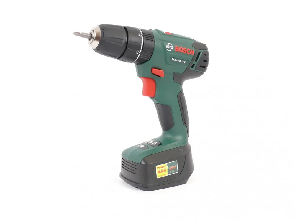 Bosch PSB 1800 Li- 2 18V Li-Ion Akku Schlagbohrschrauber, mit 2 Akkus, Ladegerät, Koffer 06039A3371 Neu Im Sortiment